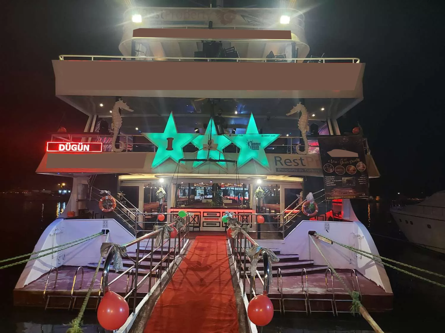 Alanya Night Party Yacht Tour (Unlimited Alcohol)
