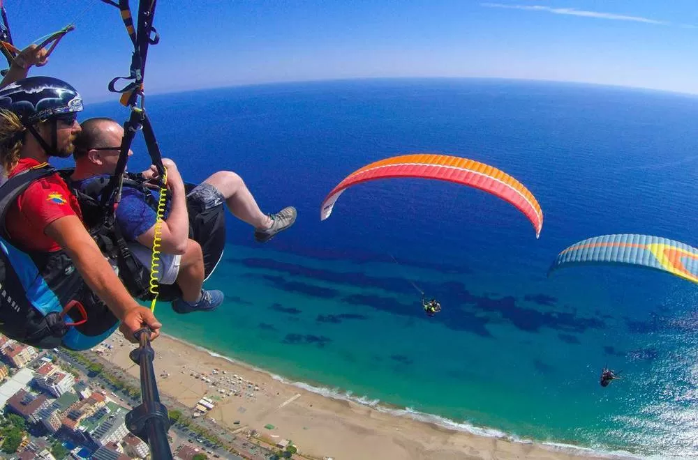 belek paragliding