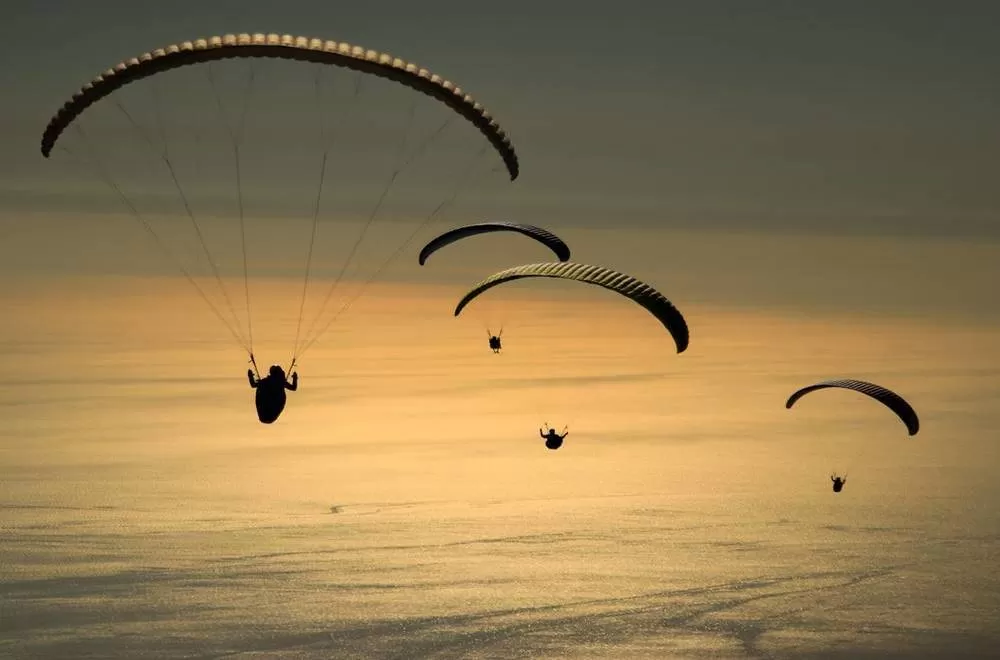 belek paragliding