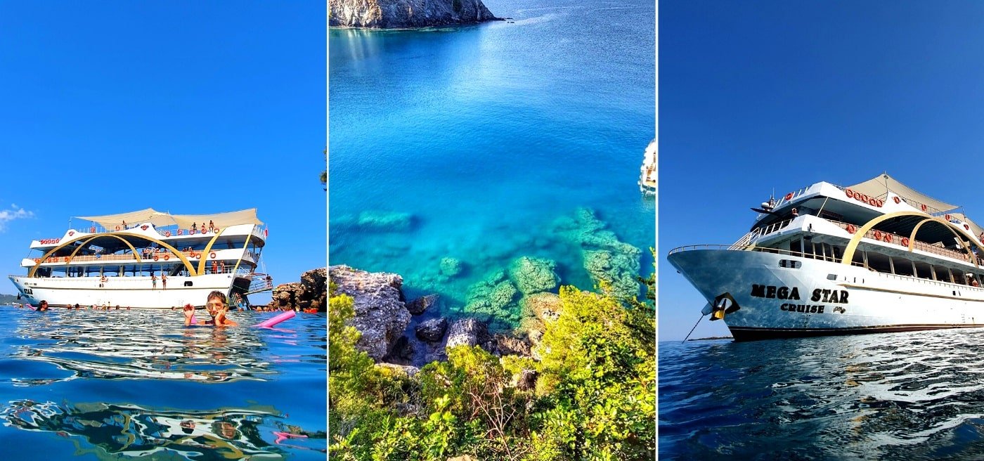 Günlük Antalya Bot Turu | Side, Alanya, Antalya, Kemer, Kaş, turları