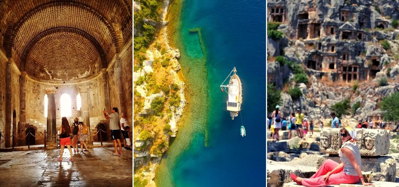 Demre Myra Kekova Tour (3-in-1 Day Trip)