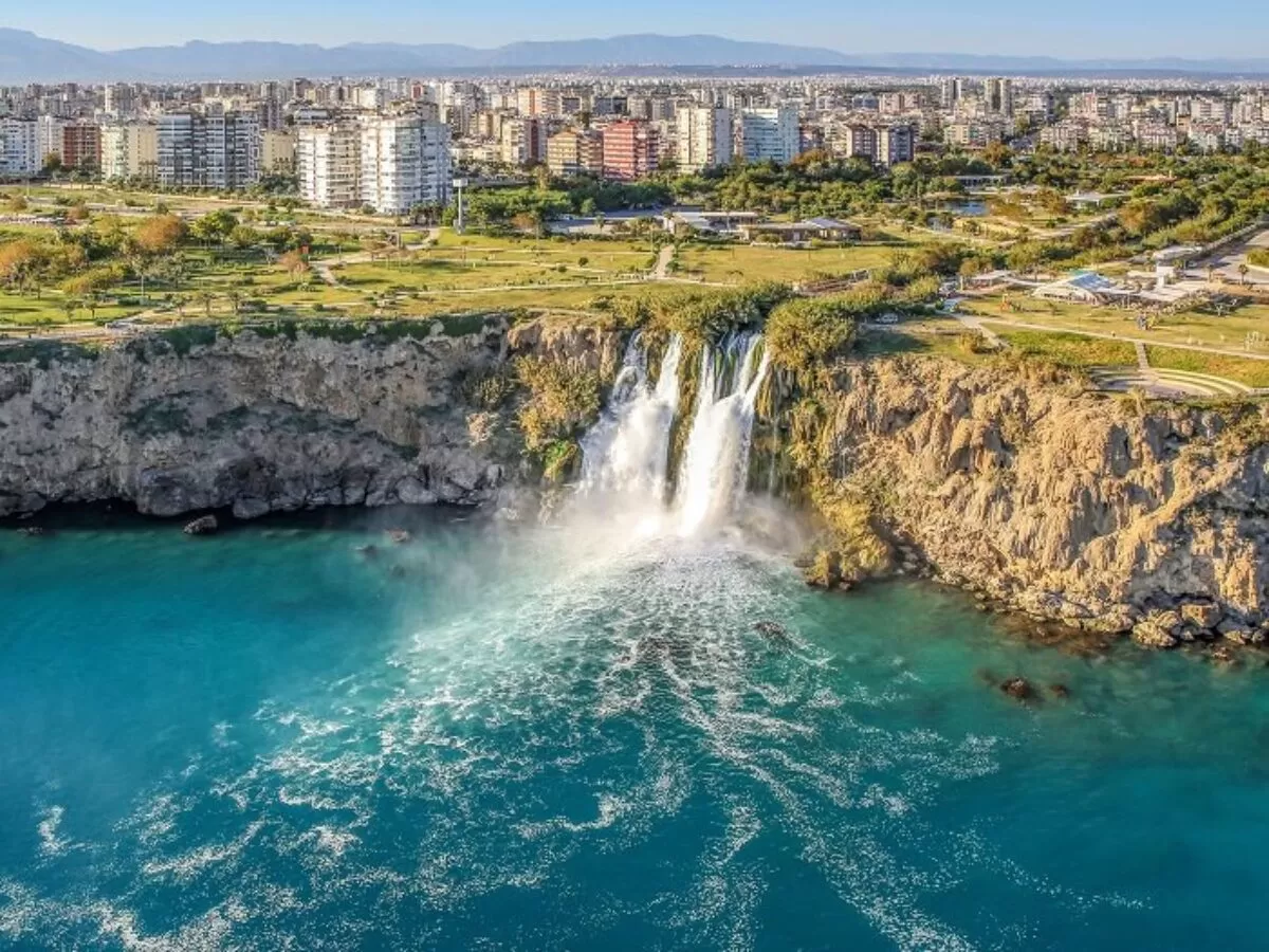 Морская прогулка к Нижнему водопаду Дюден в Анталии